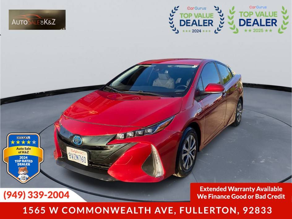 2021 Toyota Prius Prime Limited — Hatchback — 119,743 mi — Fullerton, CA