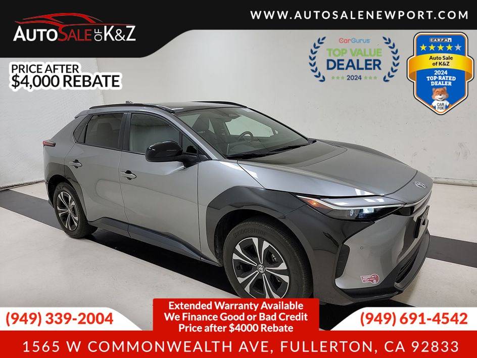 2023 Toyota bZ4X XLE — SUV — 39,252 mi — Fullerton, CA