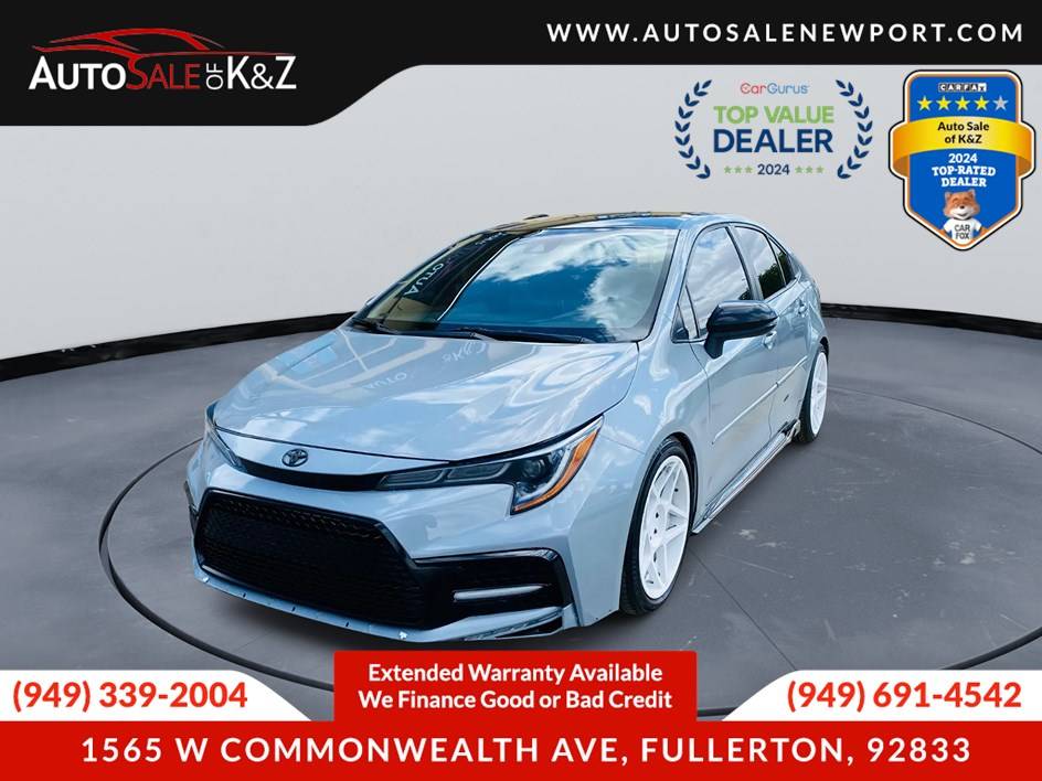 2021 Toyota Corolla APEX SE — Sedan — 67,326 mi — Fullerton, CA