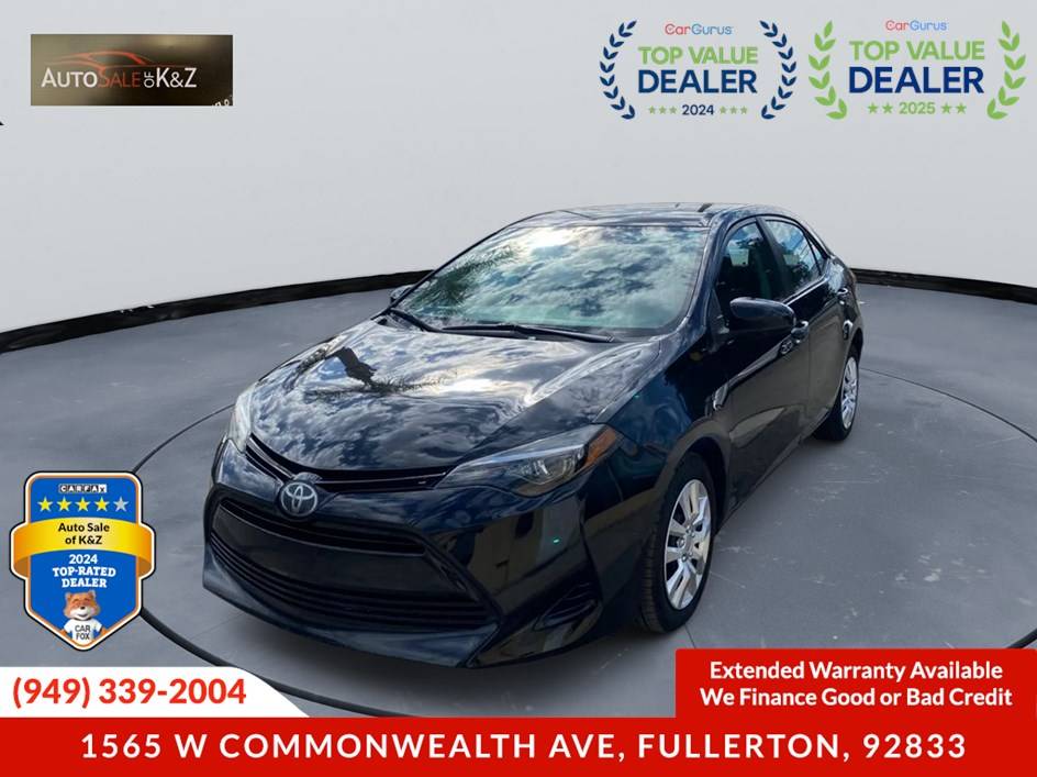 2018 Toyota Corolla LE — Sedan — 110,401 mi — Fullerton, CA