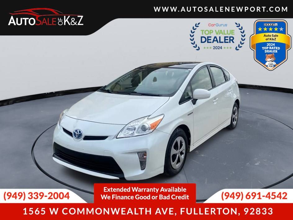 2015 Toyota Prius Four — Hatchback — 103,547 mi — Fullerton, CA