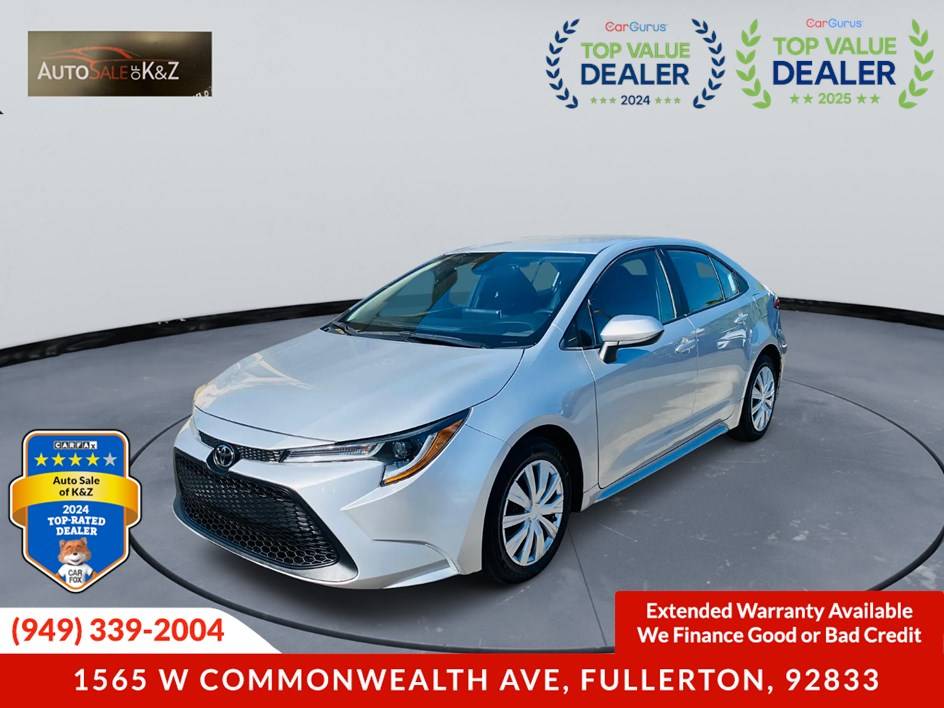 2020 Toyota Corolla LE — Sedan — 115,387 mi — Fullerton, CA