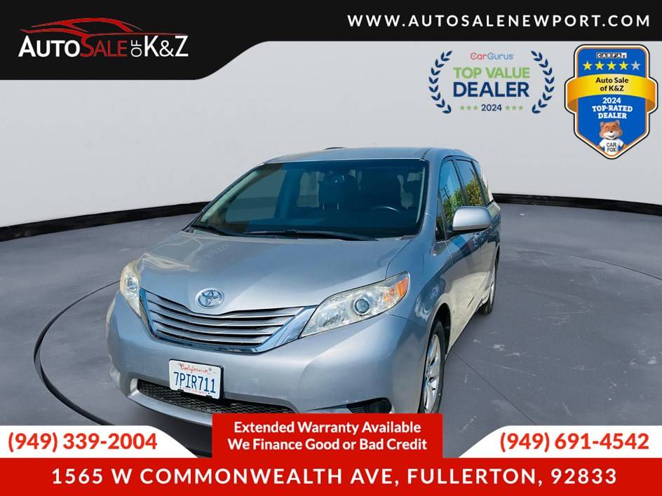 2015 Toyota Sienna LE — Minivan — 131,713 mi — Fullerton, CA