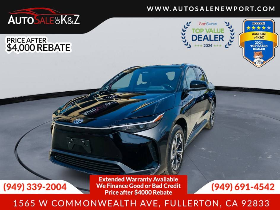 2023 Toyota bZ4X XLE — SUV — 48,064 mi — Fullerton, CA