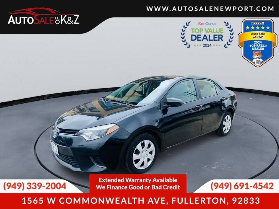 2016 Toyota Corolla LE — Sedan — 140,917 mi — Fullerton, CA
