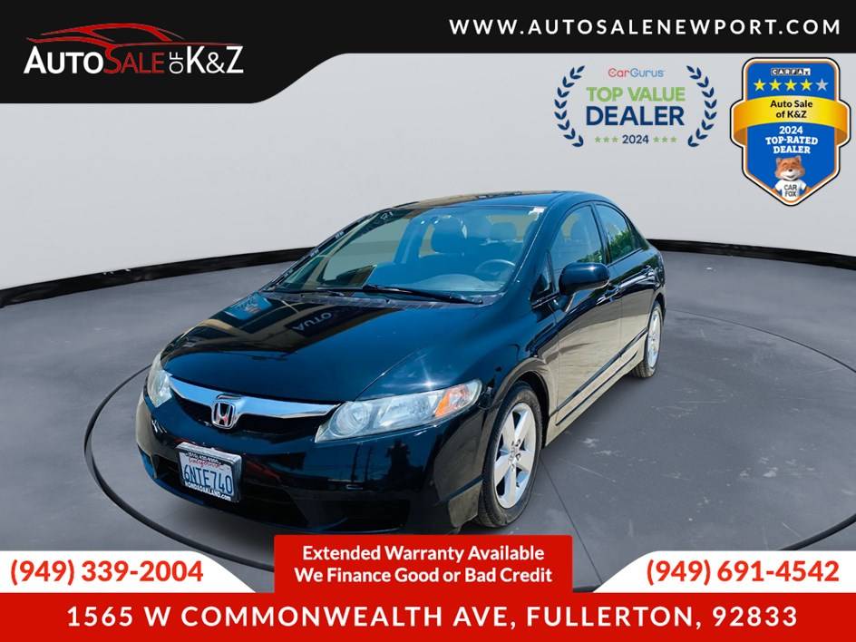 2011 Honda Civic LX-S — Sedan — 79,621 mi — Fullerton, CA
