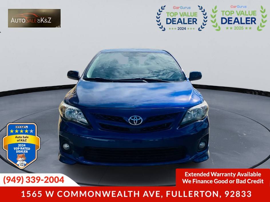 2012 Toyota Corolla S — Sedan — 129,948 mi — Fullerton, CA