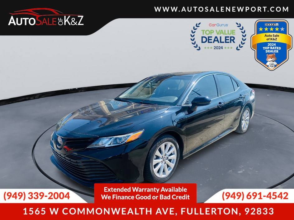 2018 Toyota Camry LE — Sedan — 119,234 mi — Fullerton, CA