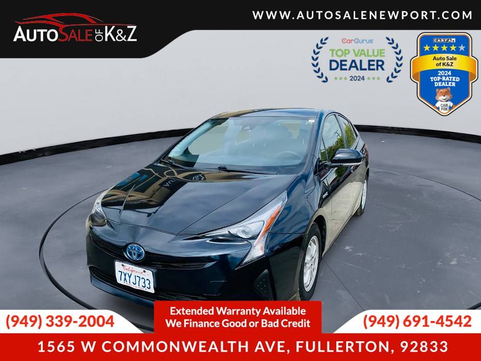 2017 Toyota Prius Four Touring — Hatchback — 140,594 mi — Fullerton, CA