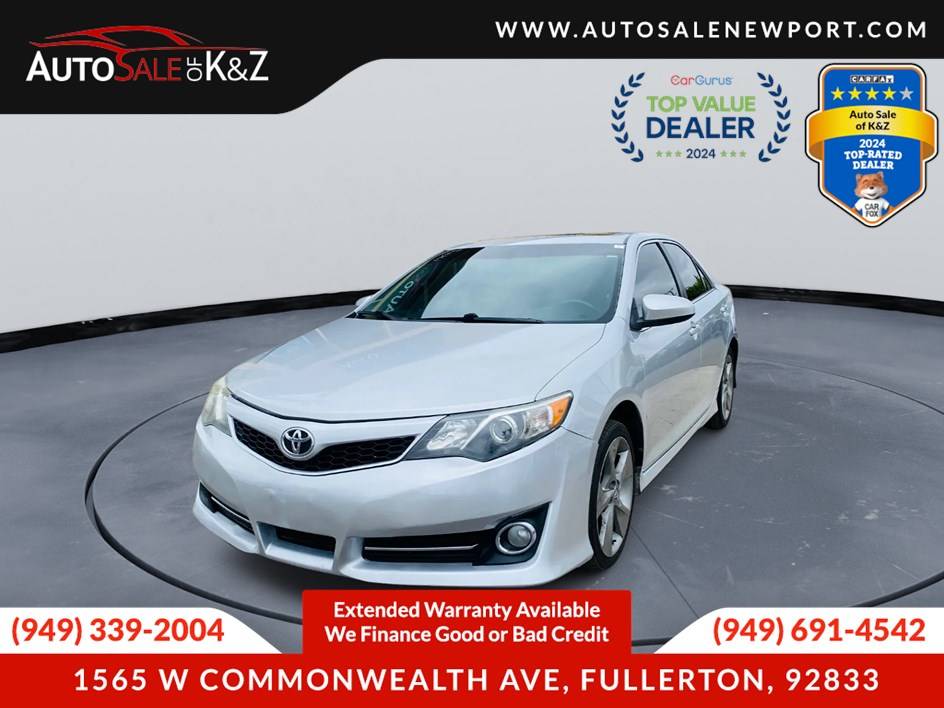 2013 Toyota Camry SE V6 — Sedan — 57,353 mi — Fullerton, CA