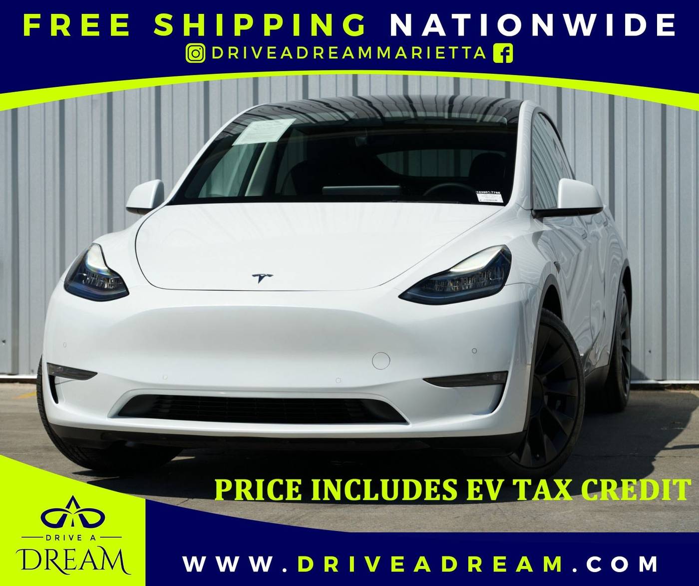 2021 Tesla Model Y Standard Range — SUV — 62,995 mi — Marietta, GA