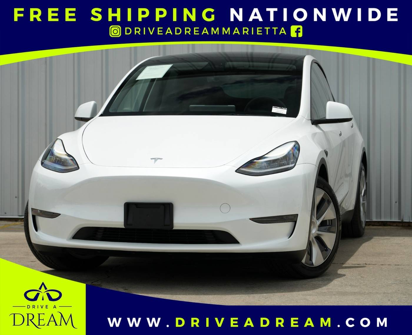 2023 Tesla Model Y Long Range — SUV — 7,037 mi — Marietta, GA