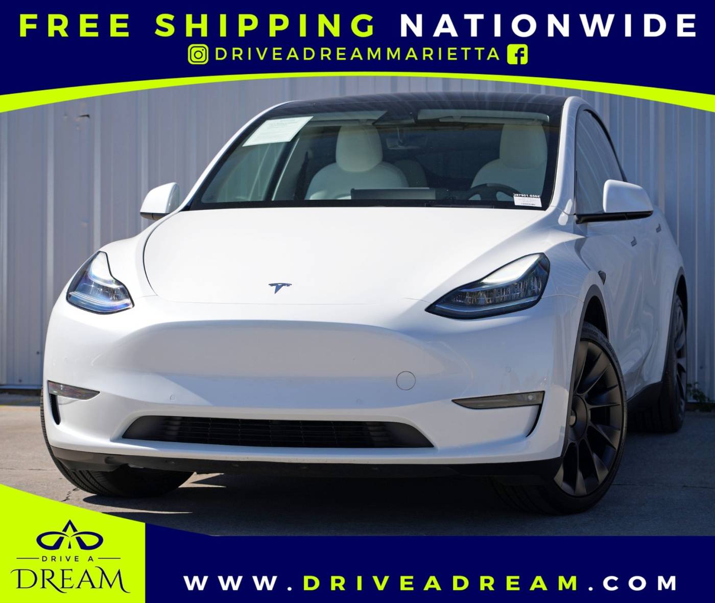 2021 Tesla Model Y Long Range — SUV — 37,824 mi — Marietta, GA