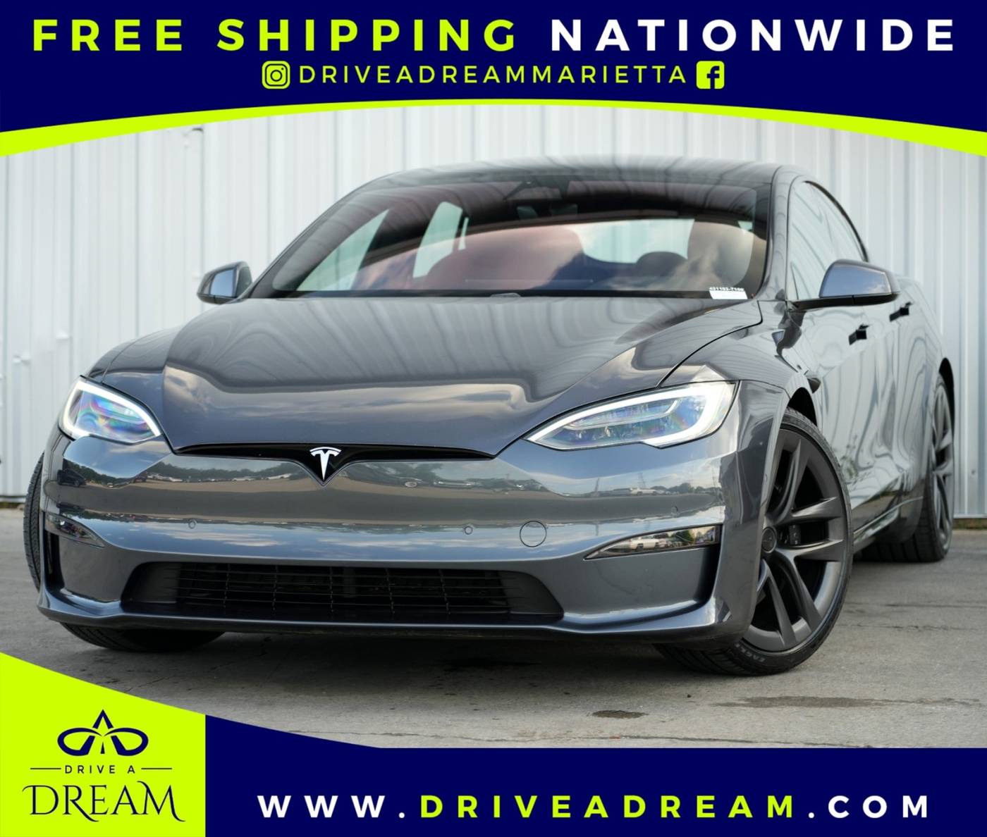 2021 Tesla Model S Plaid — Hatchback — 28,365 mi — Marietta, GA