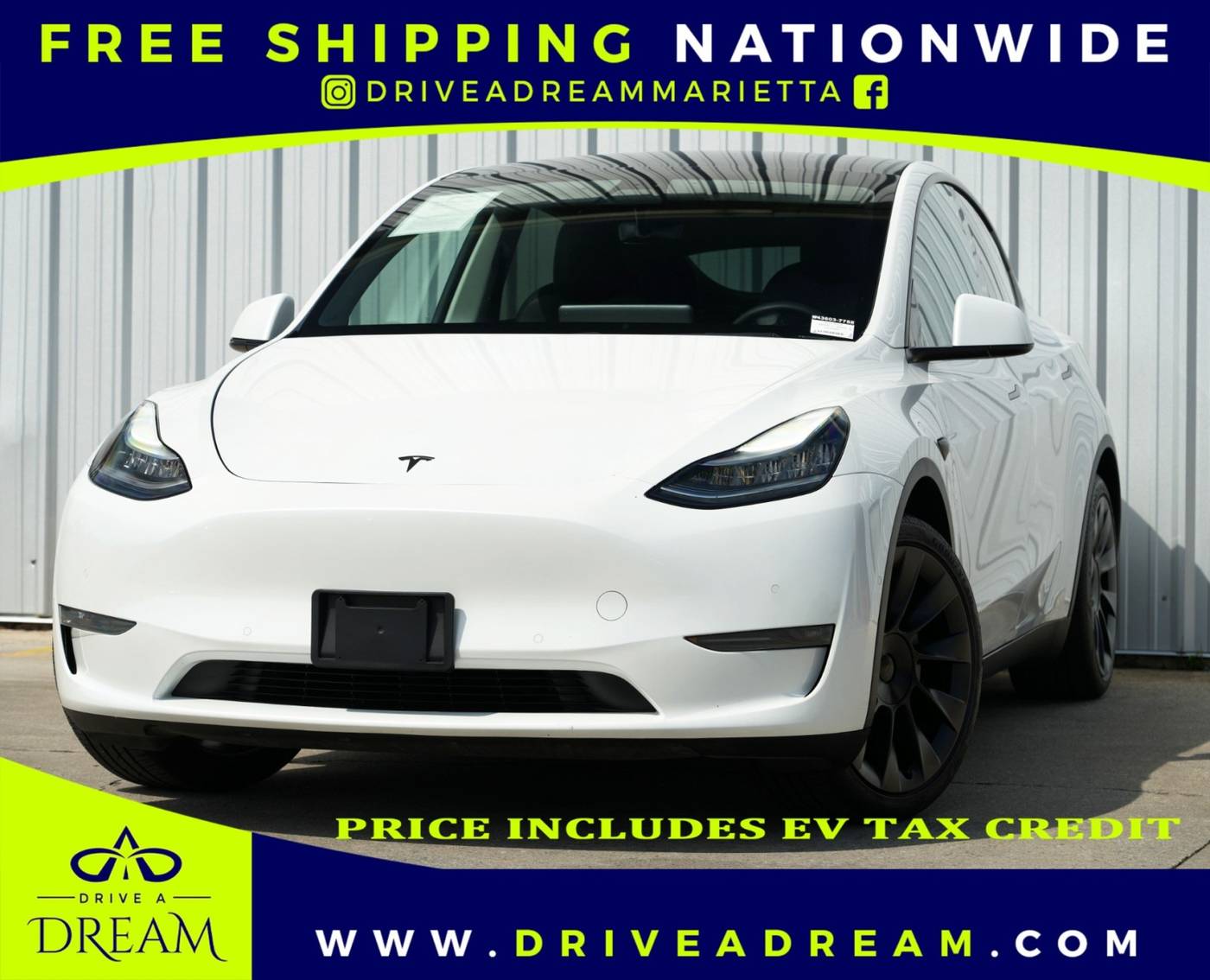 2020 Tesla Model Y Long Range — SUV — 61,831 mi — Marietta, GA