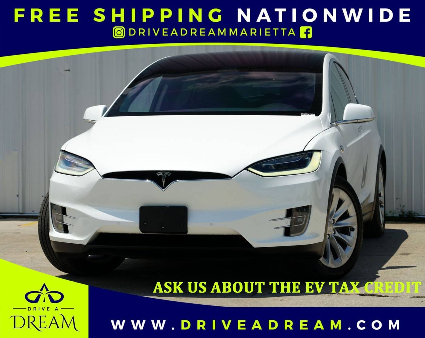 2020 Tesla Model X Long Range — SUV — 60,097 mi — Marietta, GA