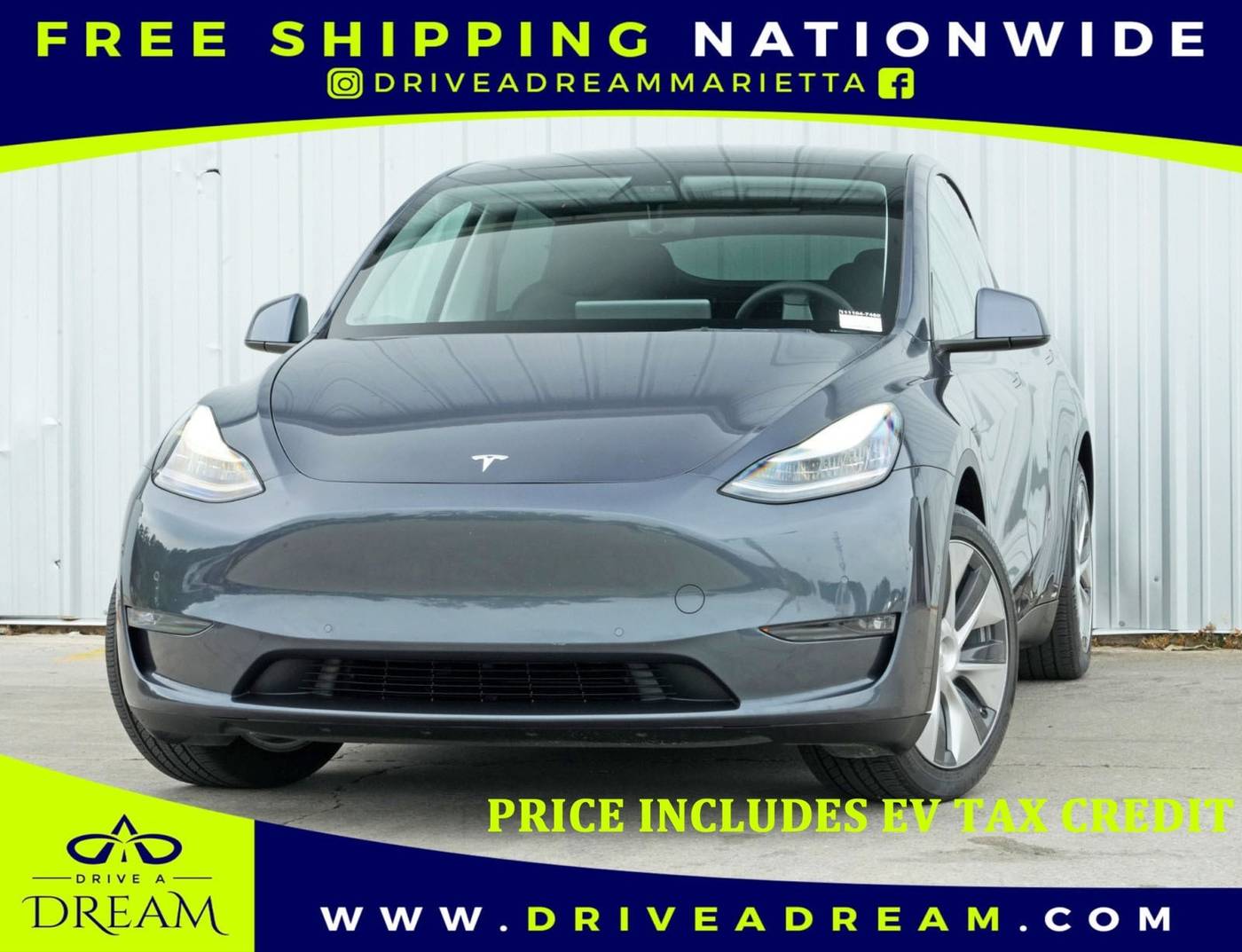 2021 Tesla Model Y Standard Range — SUV — 77,447 mi — Marietta, GA