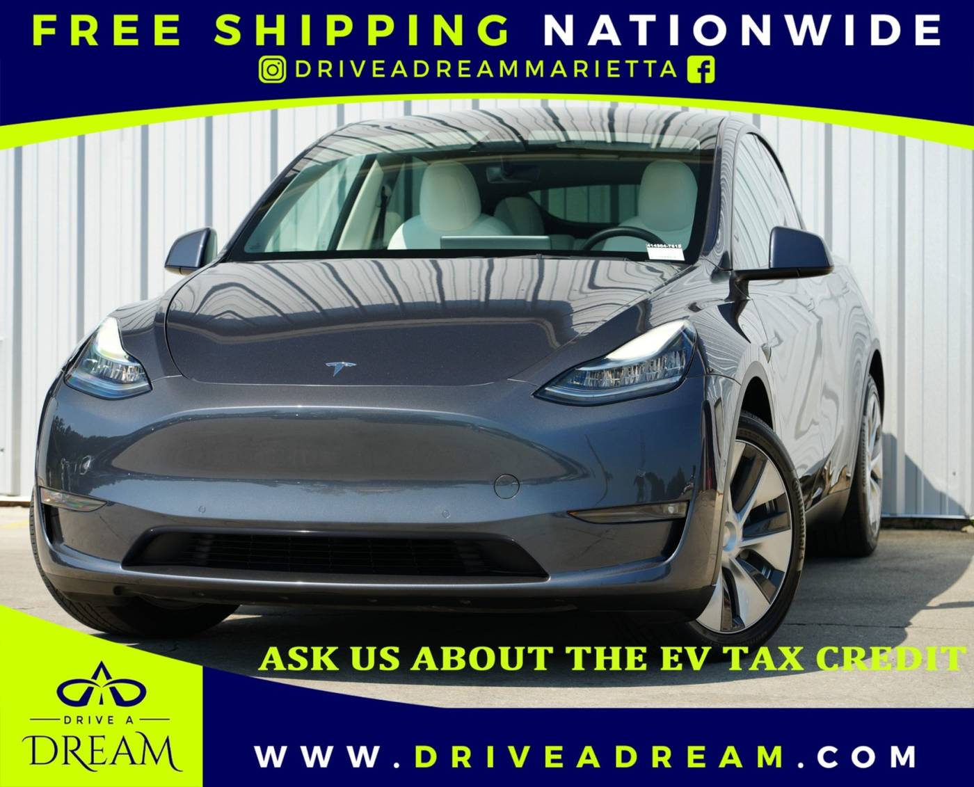 2022 Tesla Model Y Long Range — SUV — 24,206 mi — Marietta, GA