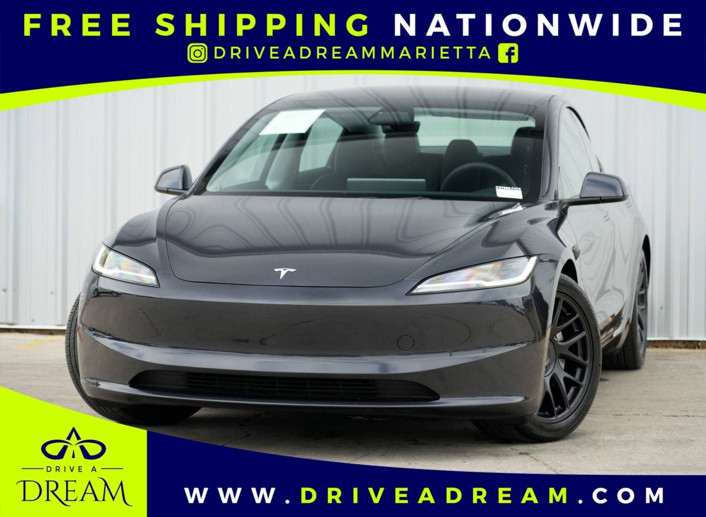 2024 Tesla Model 3 Long Range — Sedan — 16,327 mi — Marietta, GA