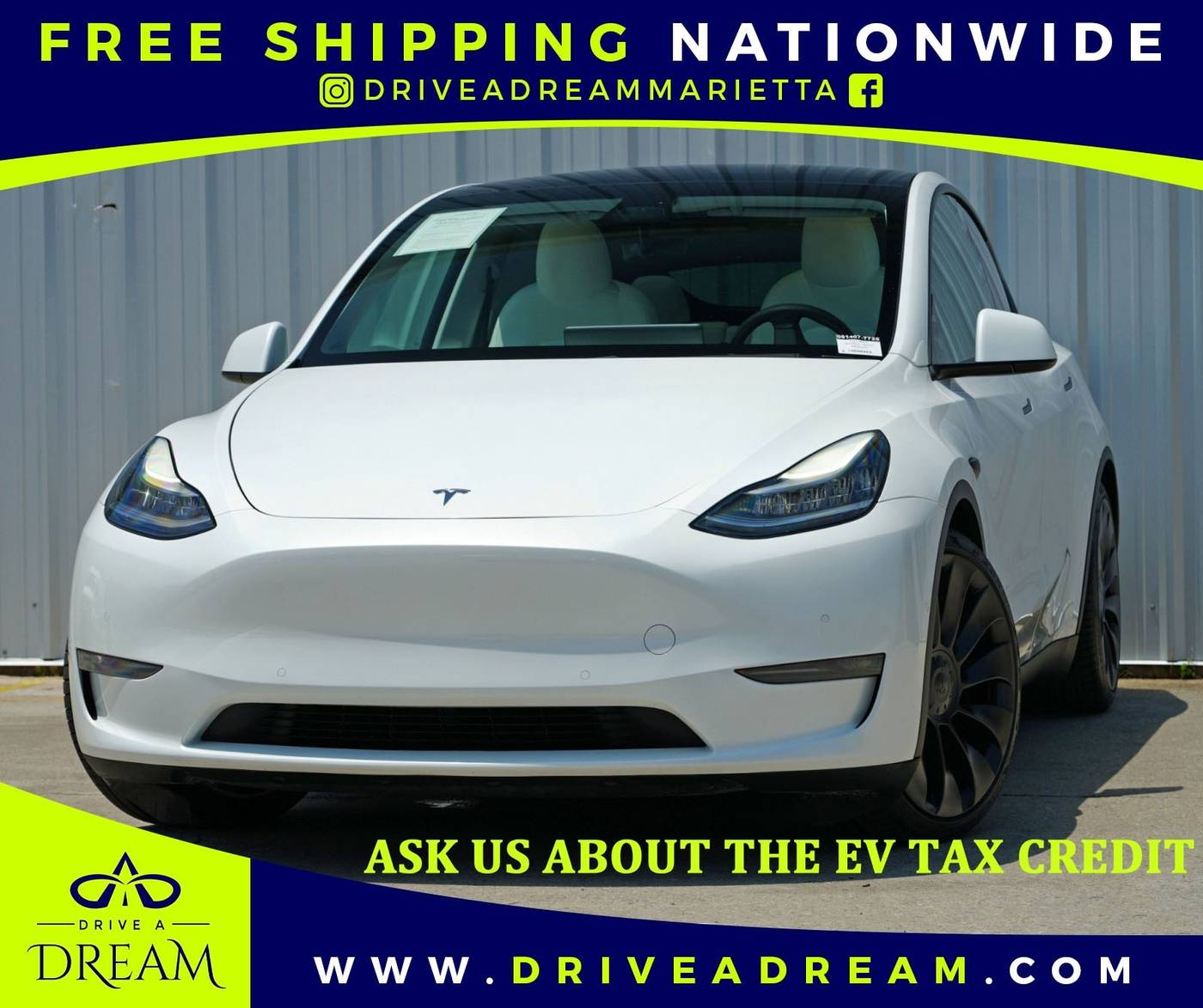 2021 Tesla Model Y Performance — SUV — 60,529 mi — Marietta, GA