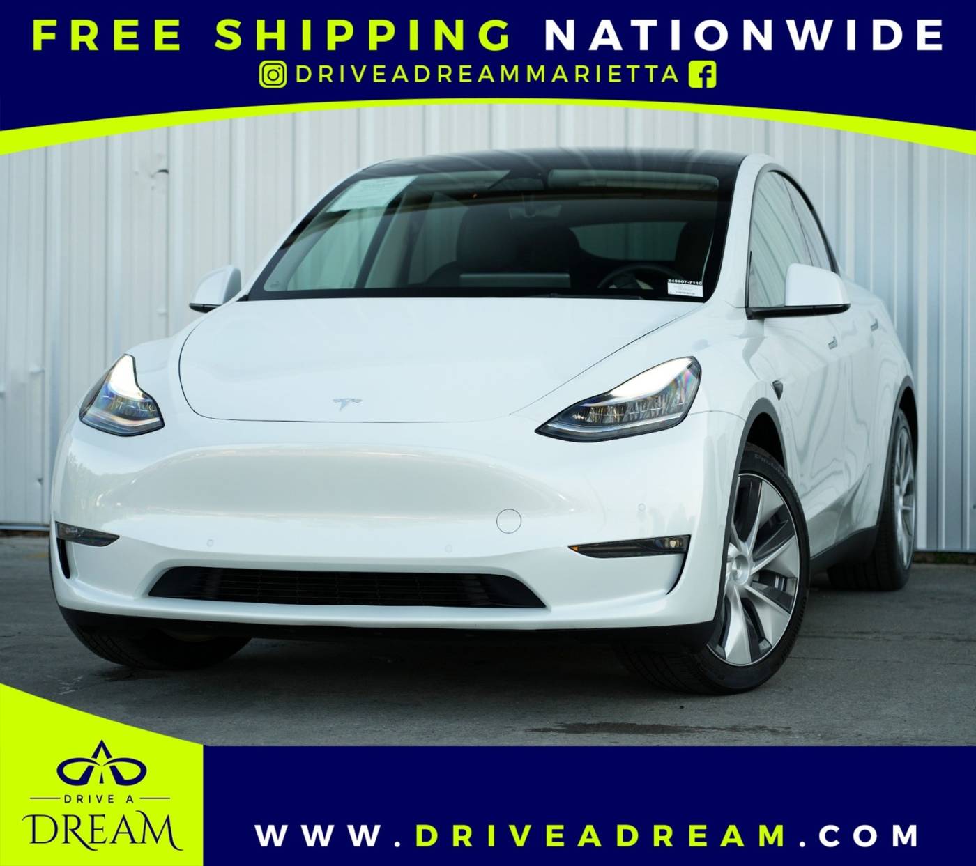 2021 Tesla Model Y Long Range — SUV — 44,478 mi — Marietta, GA