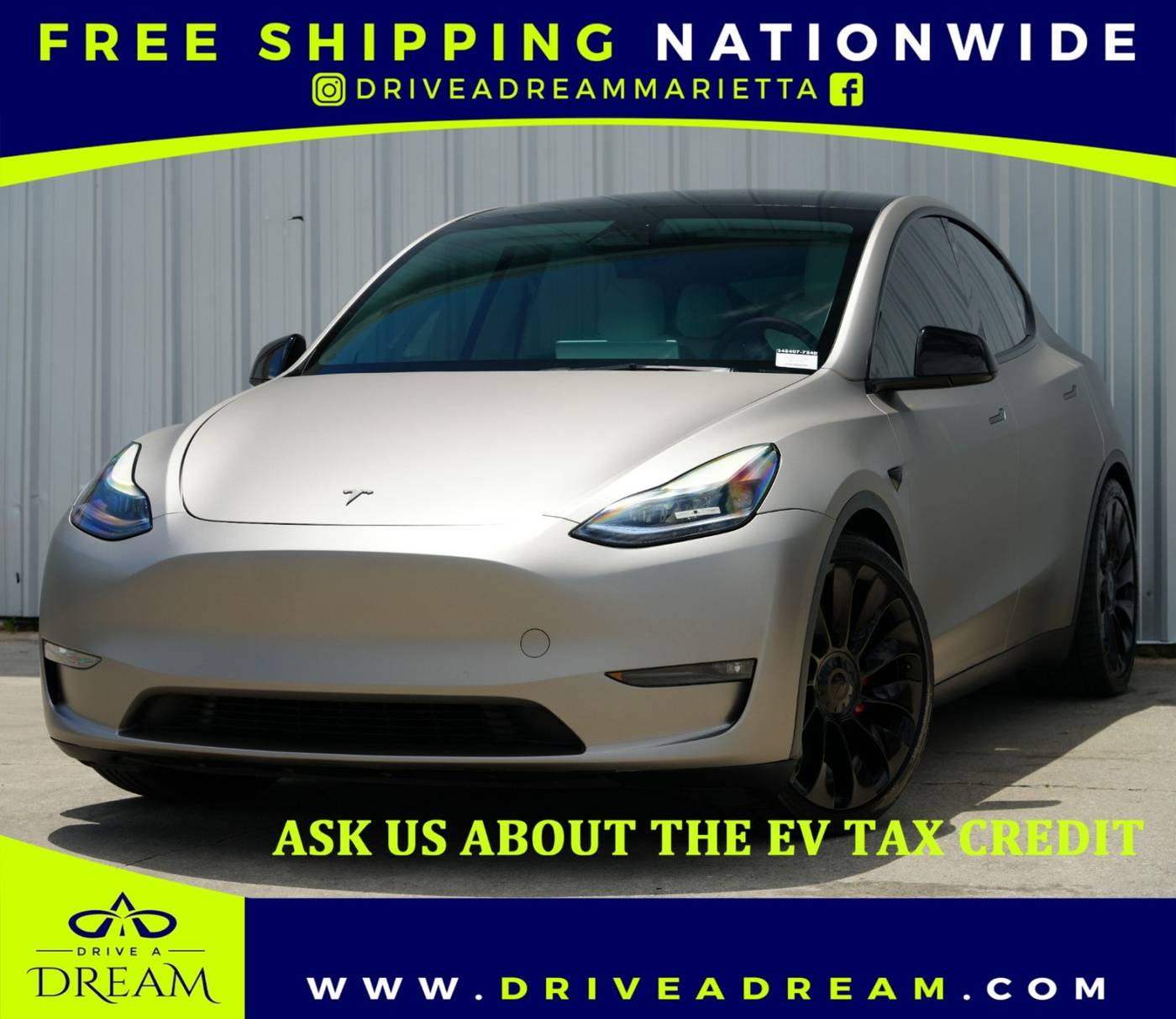 2022 Tesla Model Y Performance — SUV — 67,132 mi — Marietta, GA