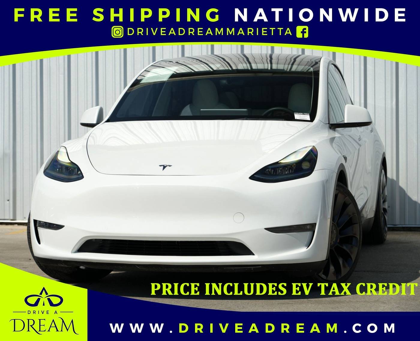 2021 Tesla Model Y Performance — SUV — 84,989 mi — Marietta, GA