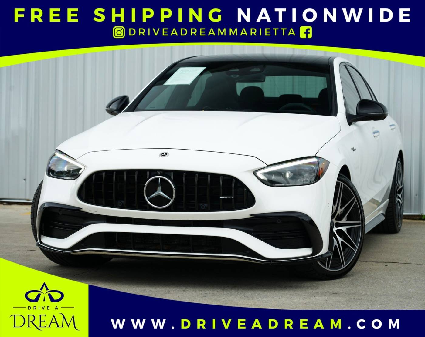 2023 Mercedes-Benz C-Class AMG C 43 — Sedan — 21,416 mi — Marietta, GA