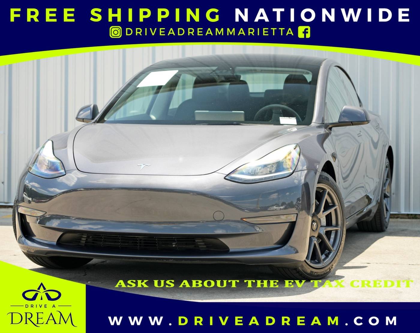 2023 Tesla Model 3 Model 3 — Sedan — 33,287 mi — Marietta, GA