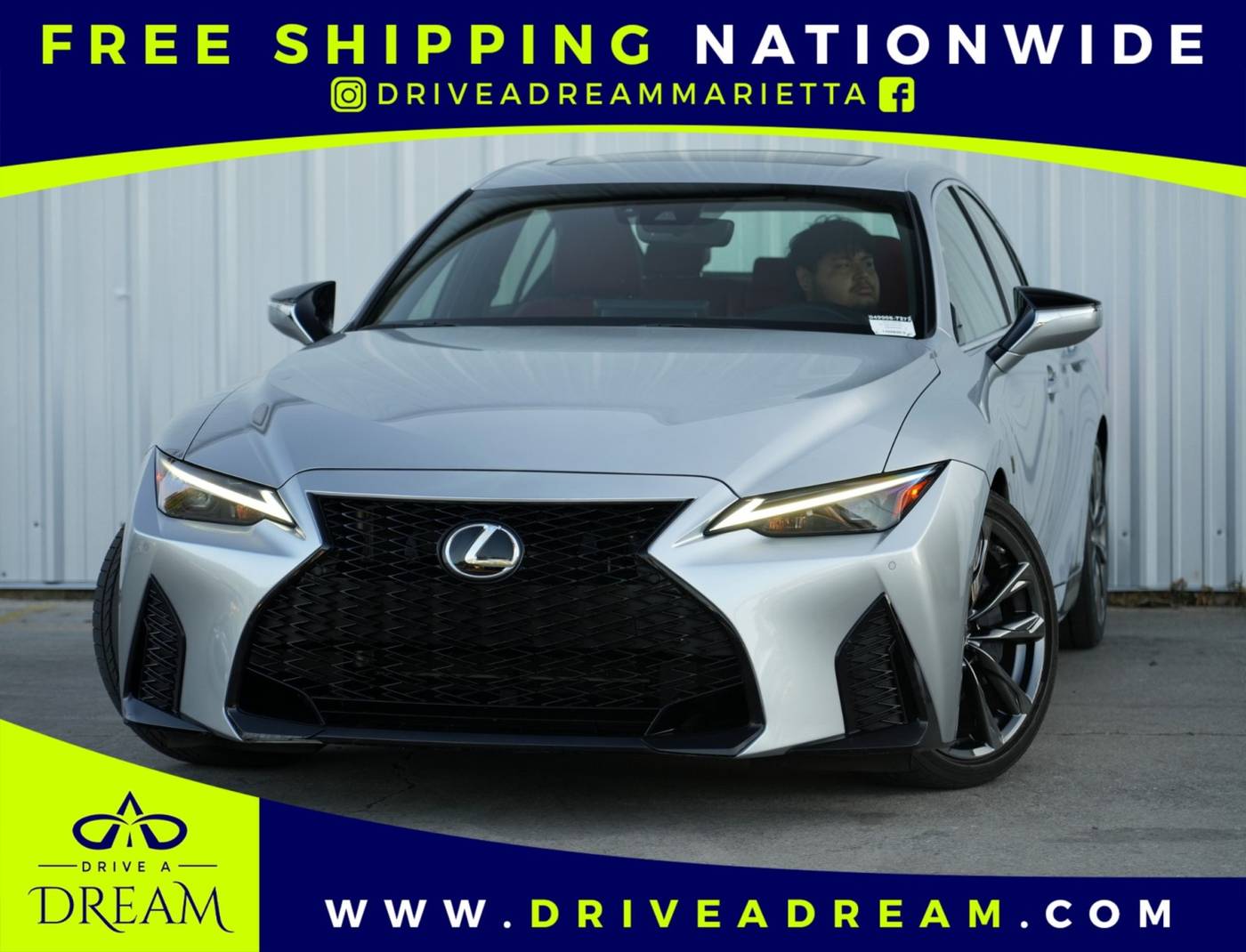 2022 Lexus IS IS 350 F SPORT — Sedan — 36,059 mi — Marietta, GA