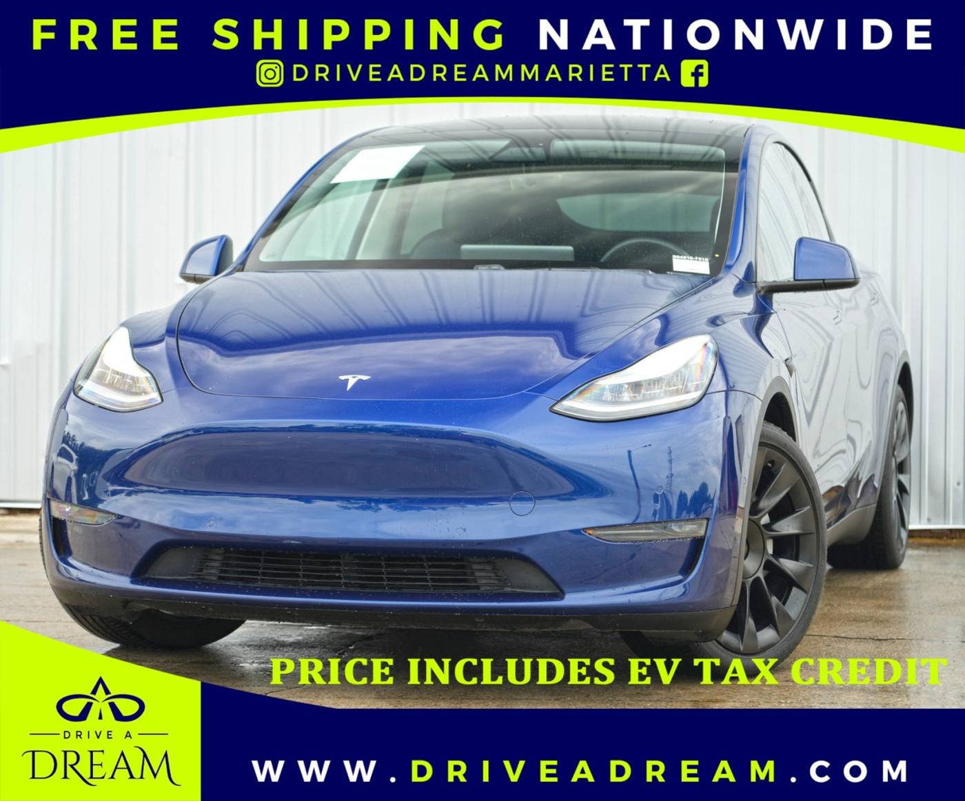 2020 Tesla Model Y Long Range — SUV — 49,899 mi — Marietta, GA