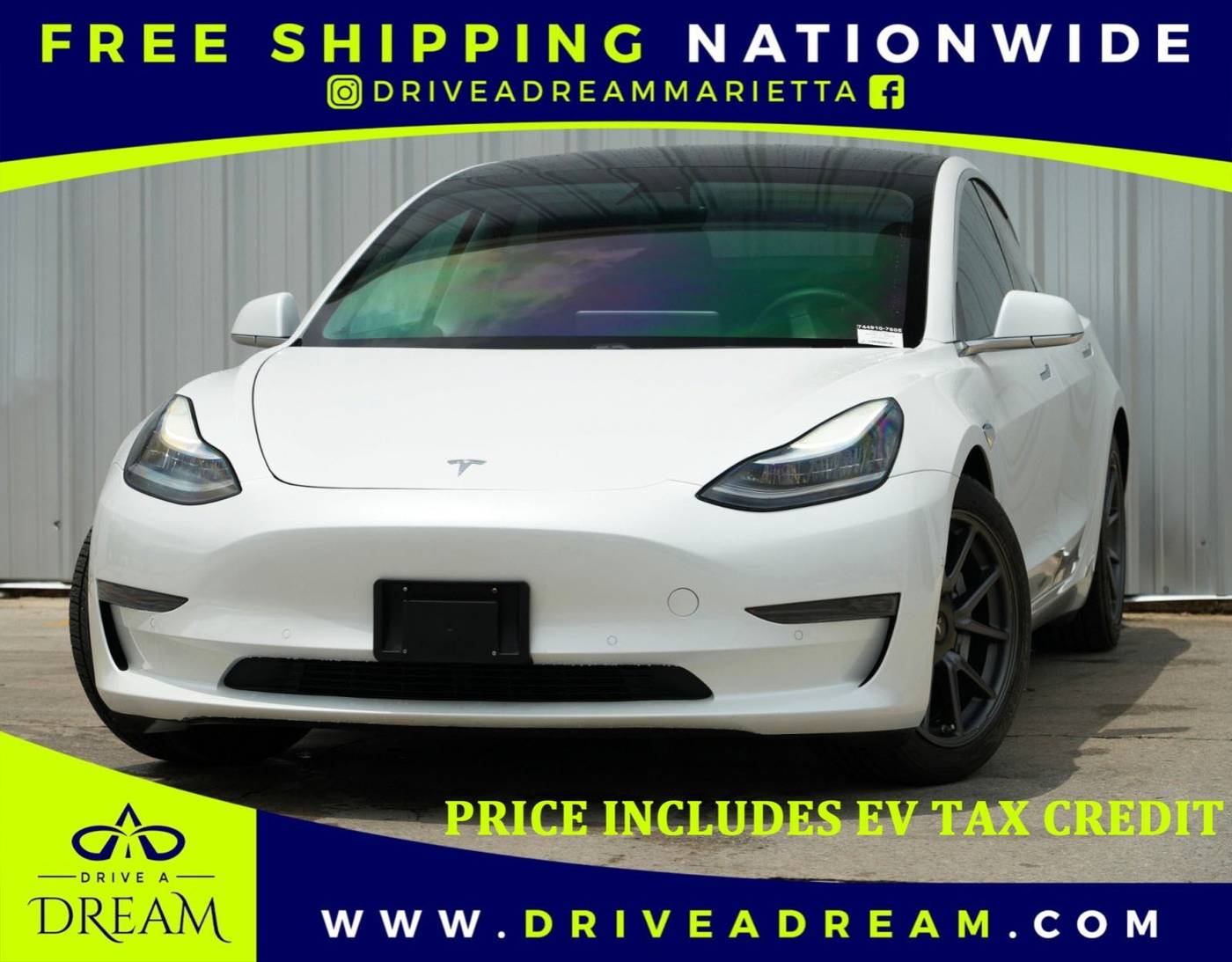 2020 Tesla Model 3 Standard Range Plus — Sedan — 51,780 mi — Marietta, GA