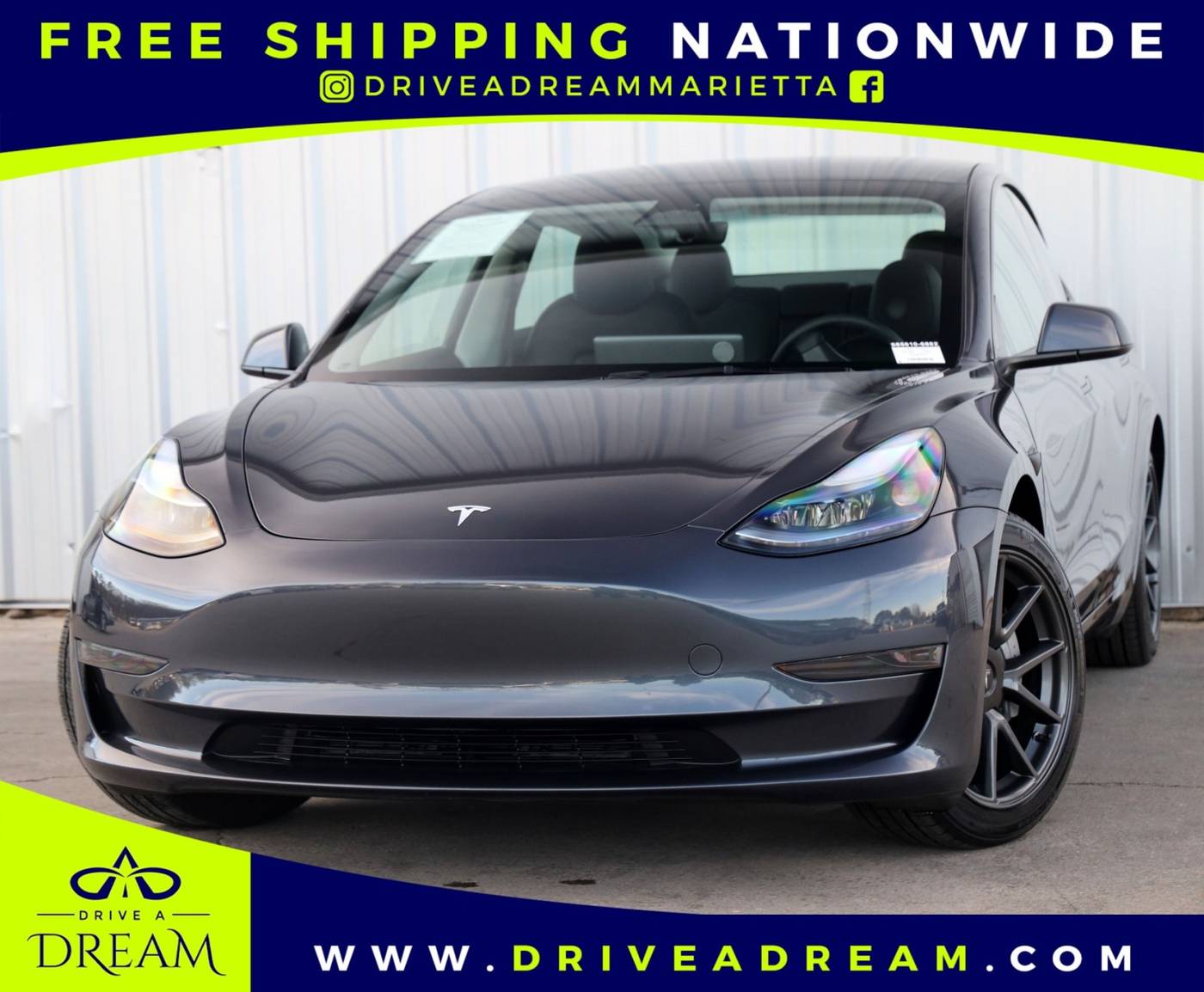 2023 Tesla Model 3 Model 3 — Sedan — 13,062 mi — Marietta, GA