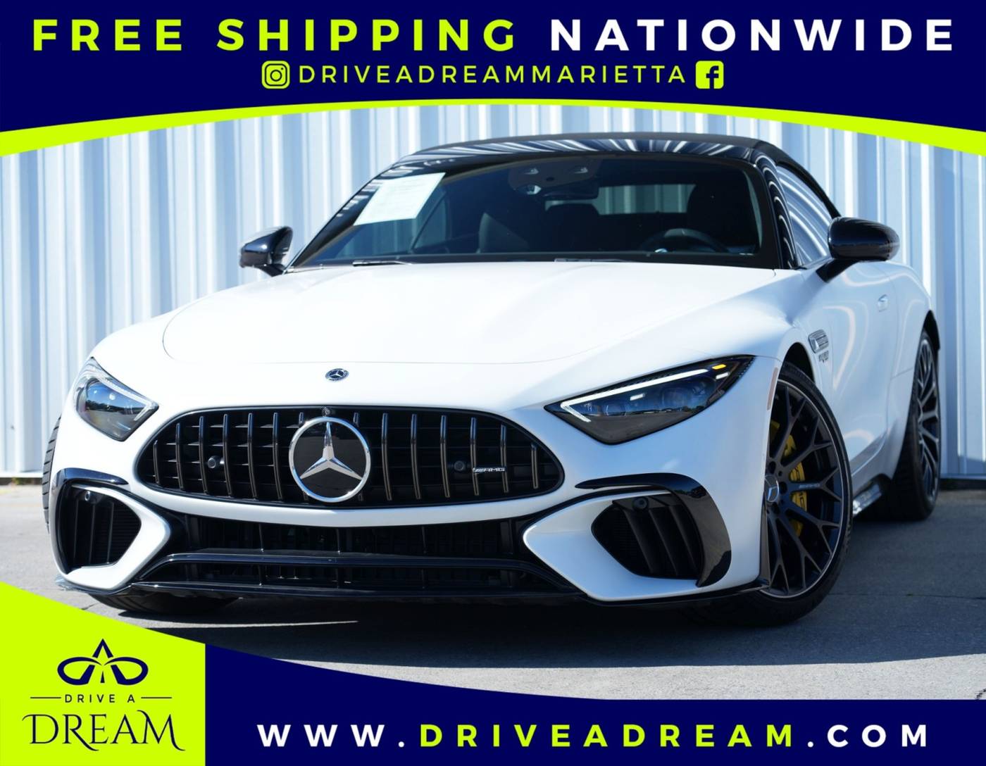 2022 Mercedes-Benz SL AMG SL 63 — Convertible — 2,795 mi — Marietta, GA