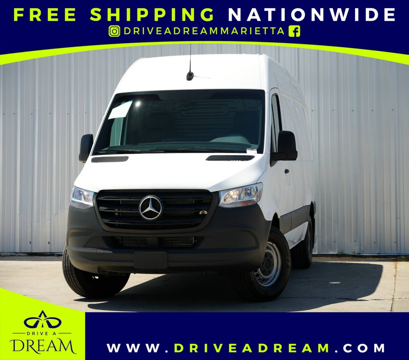 2023 Mercedes-Benz Sprinter Cargo Van 2500 — Cargo Van — 6,550 mi — Marietta, GA