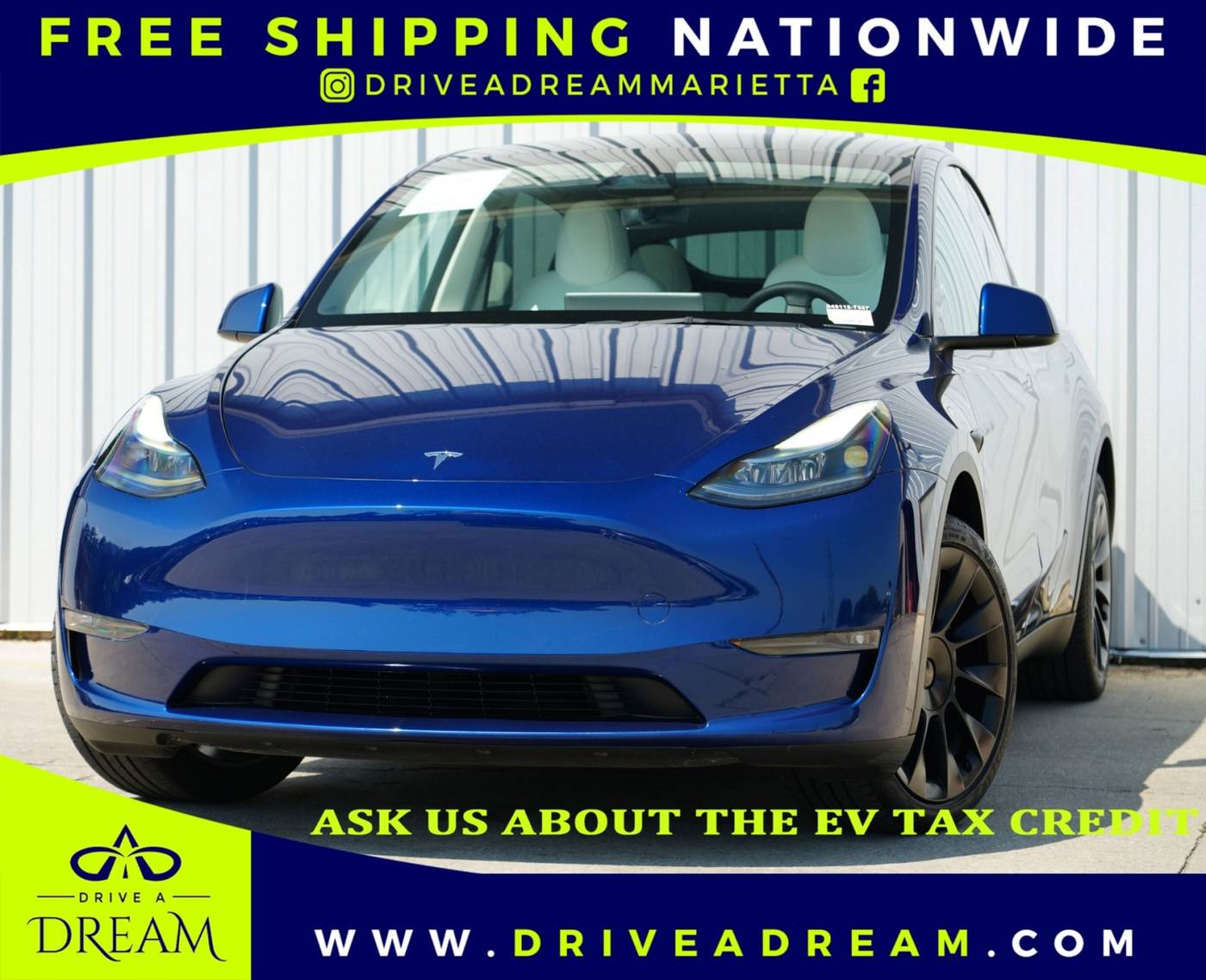 2023 Tesla Model Y Long Range — SUV — 9,947 mi — Marietta, GA