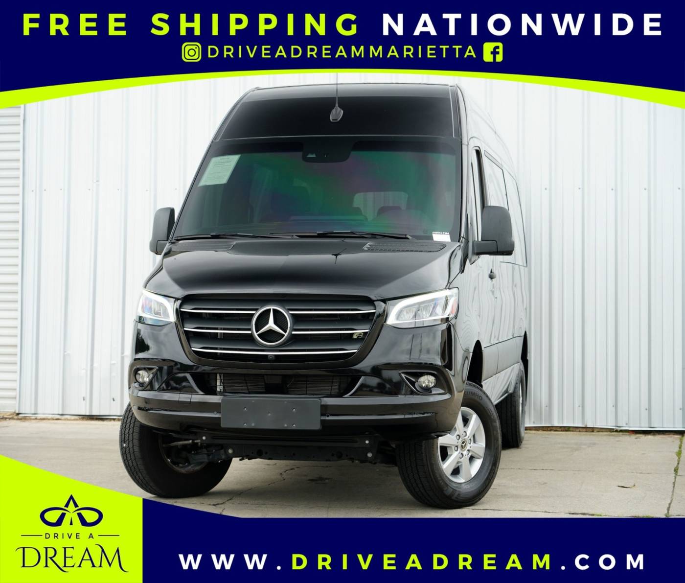2023 Mercedes-Benz Sprinter Passenger Van 2500 — Passenger Van — 6,884 mi — Marietta, GA