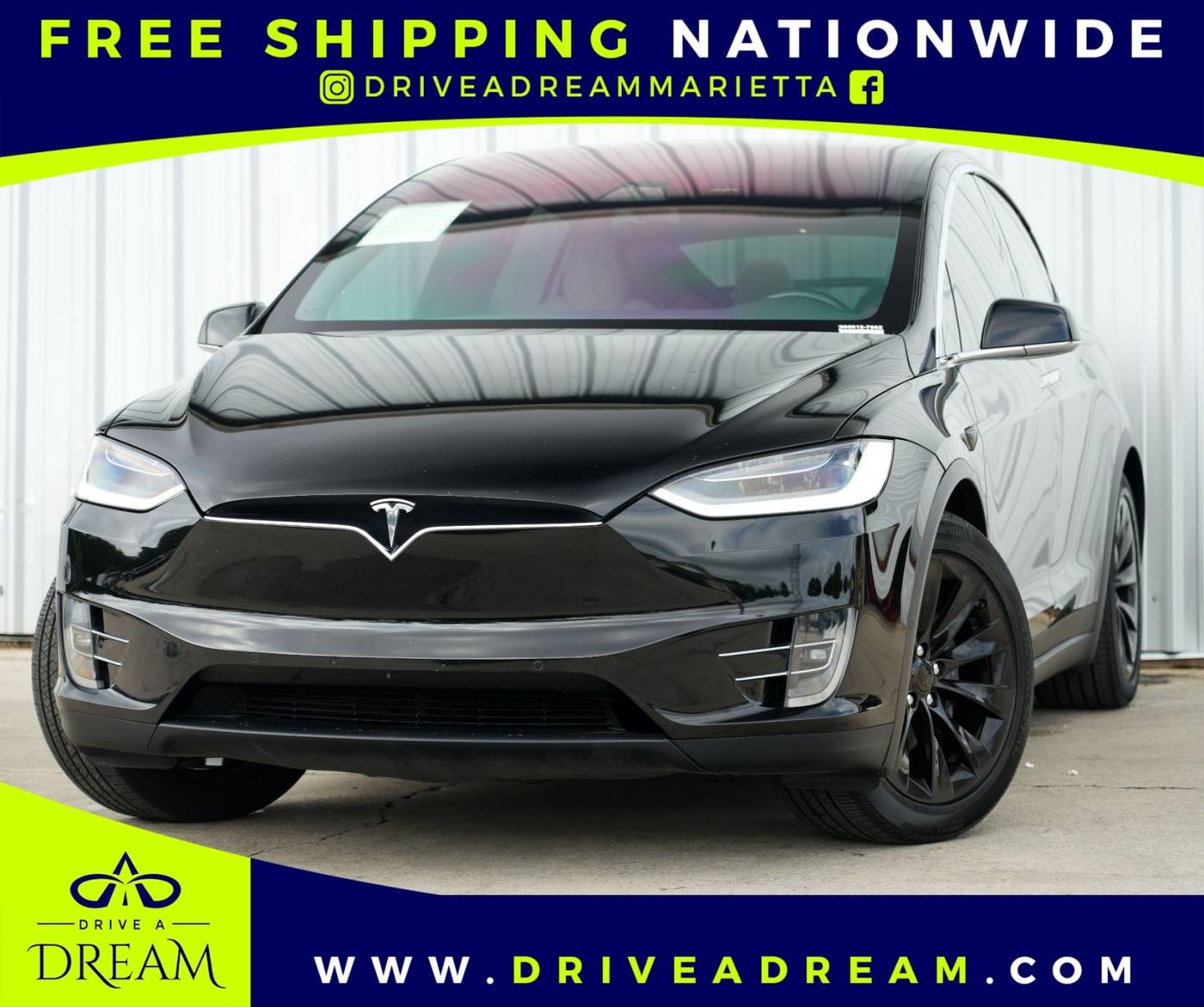 2020 Tesla Model X Long Range Plus — SUV — 58,668 mi — Marietta, GA