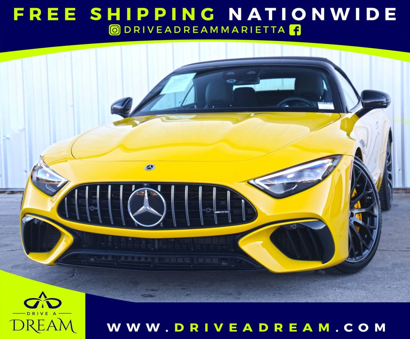 2022 Mercedes-Benz SL AMG SL 55 — Convertible — 10,809 mi — Marietta, GA