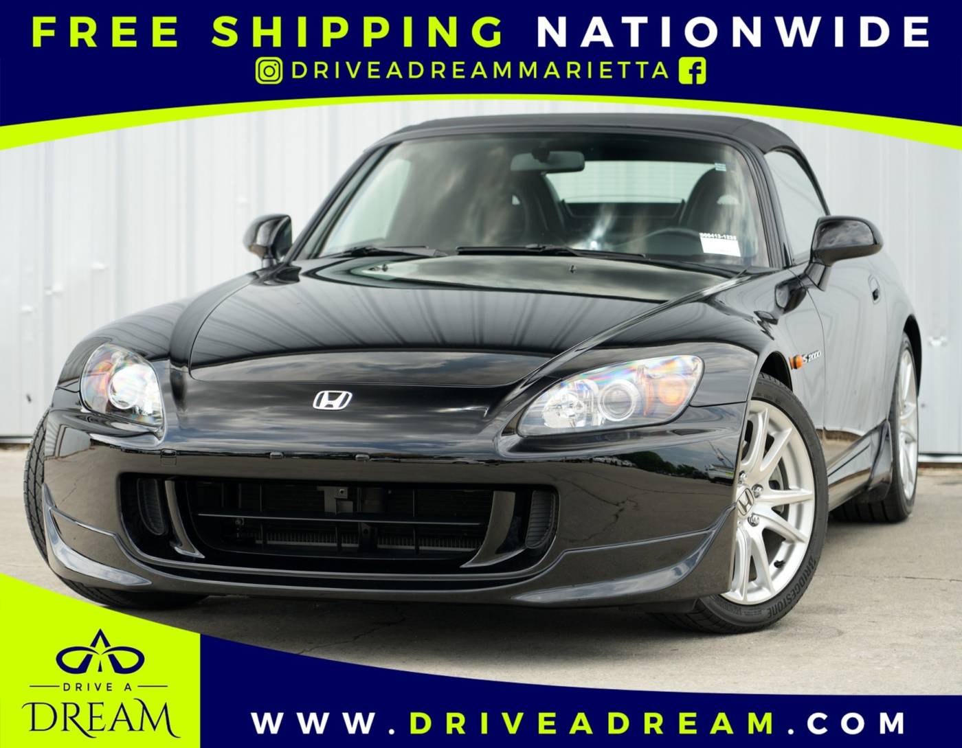2004 Honda S2000 Base — Convertible — 5,900 mi — Marietta, GA