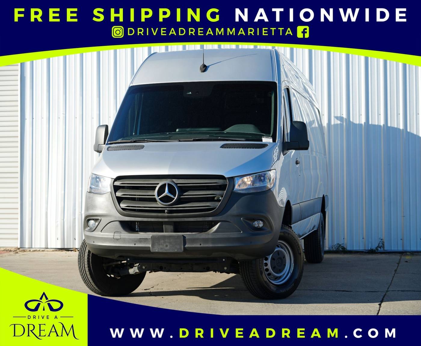 2023 Mercedes-Benz Sprinter Cargo Van 2500 — Cargo Van — 9,932 mi — Marietta, GA