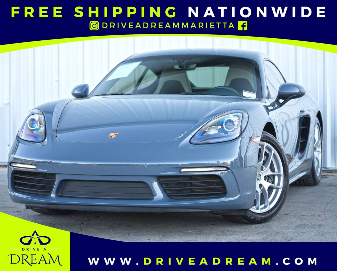 2018 Porsche 718 Cayman Cayman — Coupe — 37,253 mi — Marietta, GA