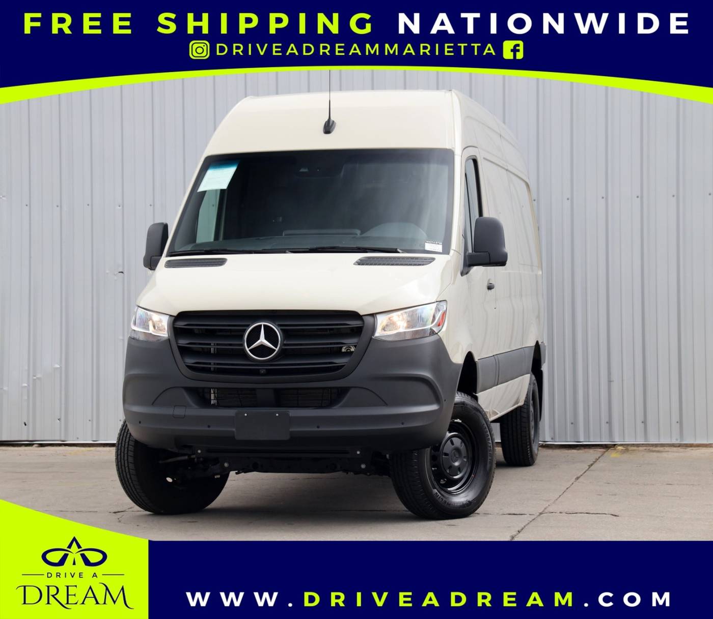 2023 Mercedes-Benz Sprinter Cargo Van 2500 — Cargo Van — 6,046 mi — Marietta, GA