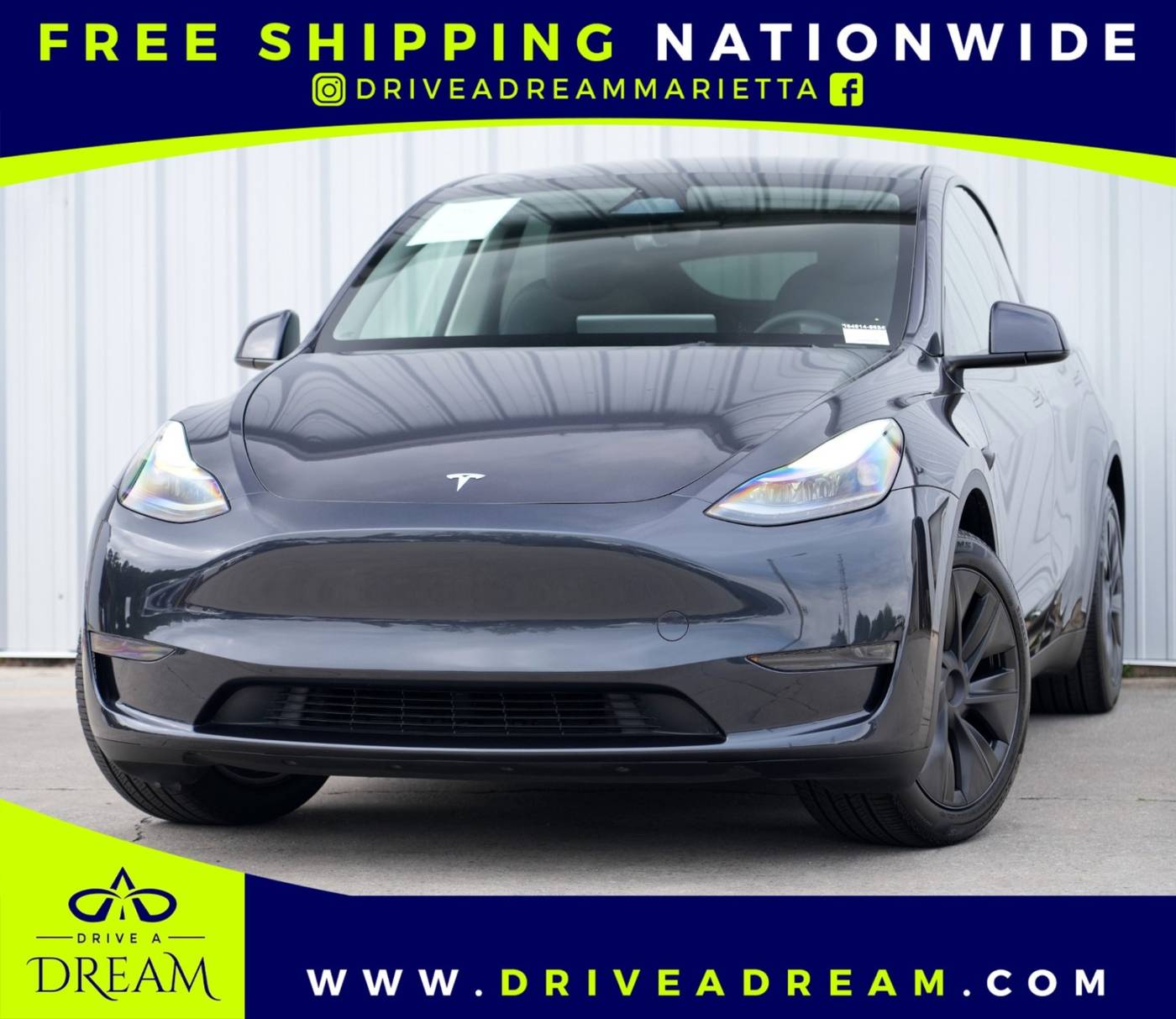 2024 Tesla Model Y Long Range — SUV — 3,043 mi — Marietta, GA