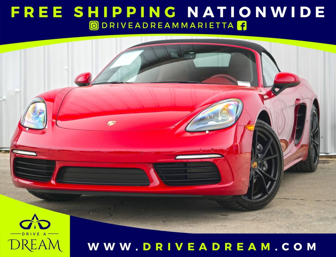 2023 Porsche 718 Boxster Standard — Convertible — 13,097 mi — Marietta, GA