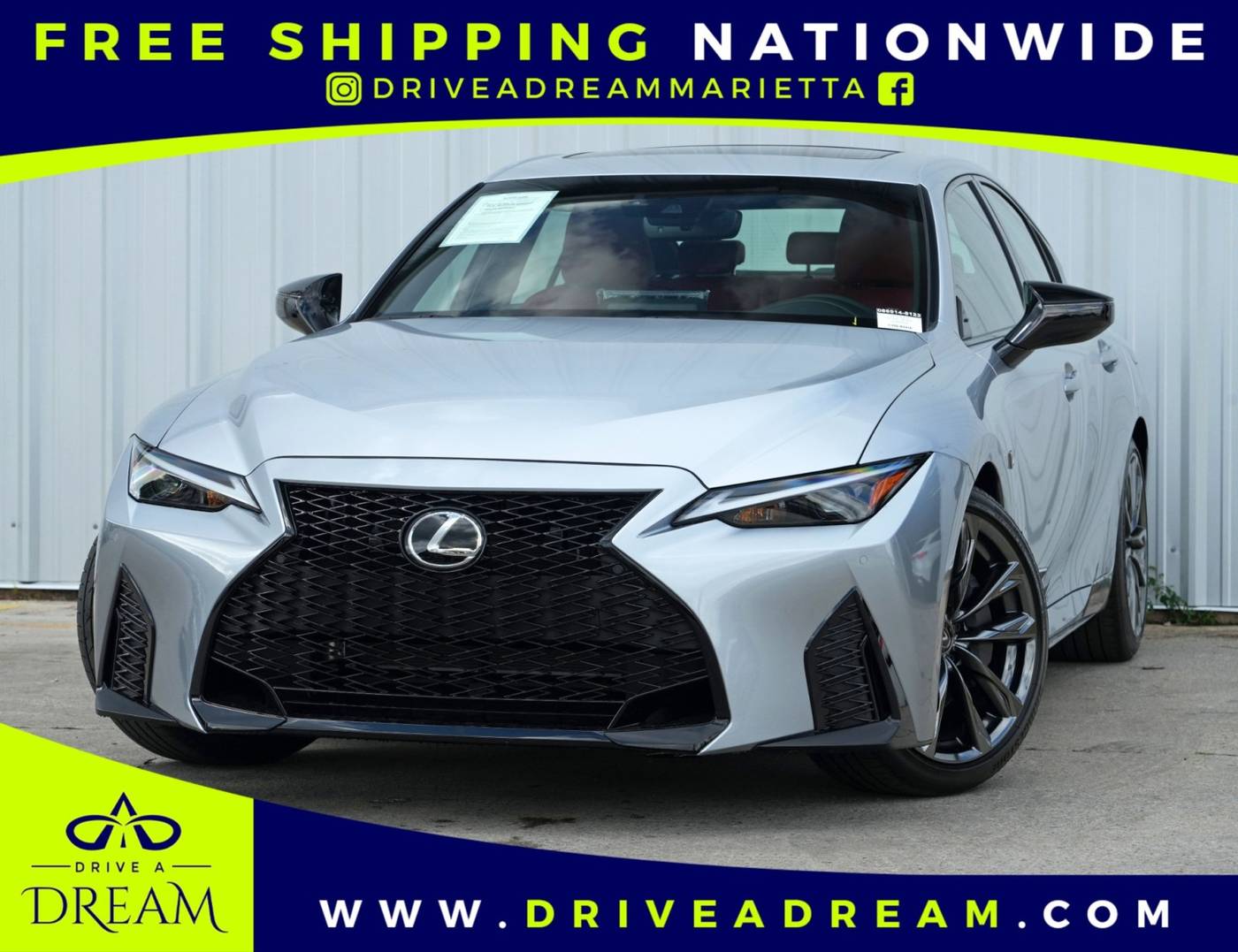 2025 Lexus IS IS 350 F SPORT — Sedan — 26 mi — Marietta, GA