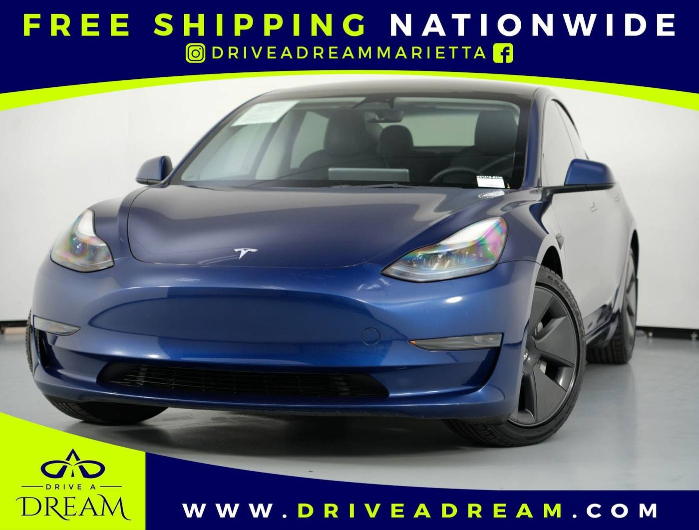 2023 Tesla Model 3 Model 3 — Sedan — 52,561 mi — Marietta, GA