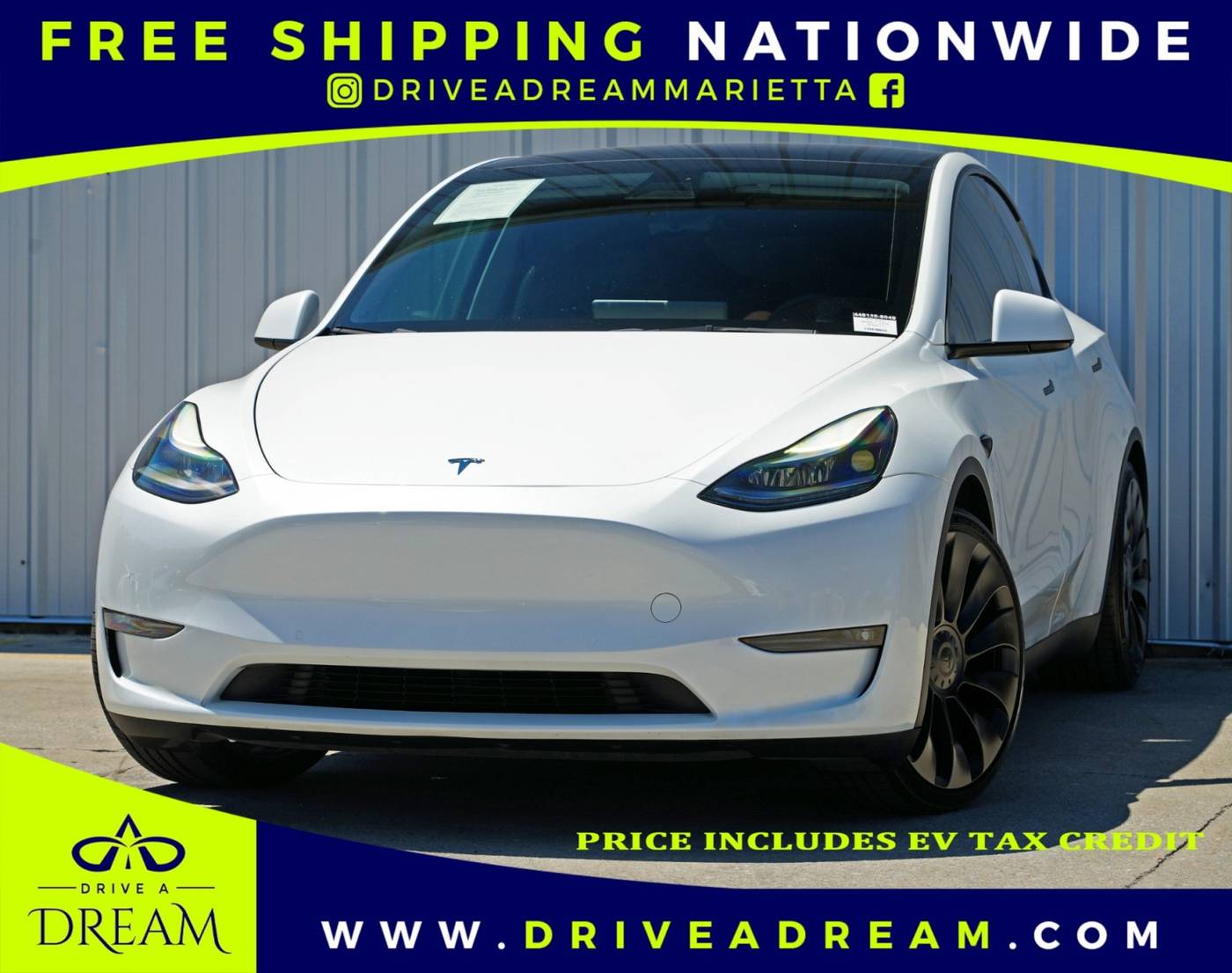 2022 Tesla Model Y Performance — SUV — 60,406 mi — Marietta, GA