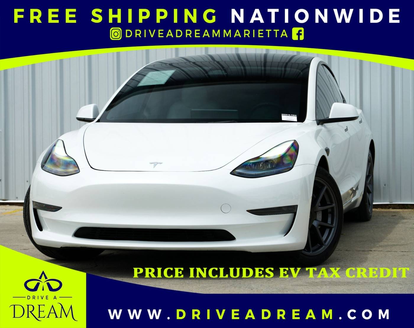 2023 Tesla Model 3 Model 3 — Sedan — 19,806 mi — Marietta, GA