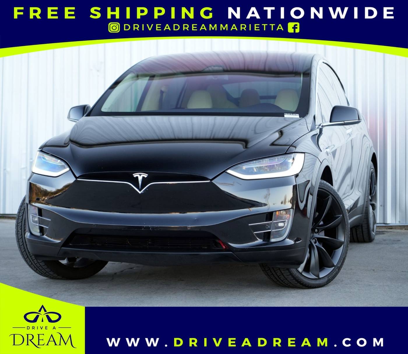 2019 Tesla Model X Long Range — SUV — 72,462 mi — Marietta, GA